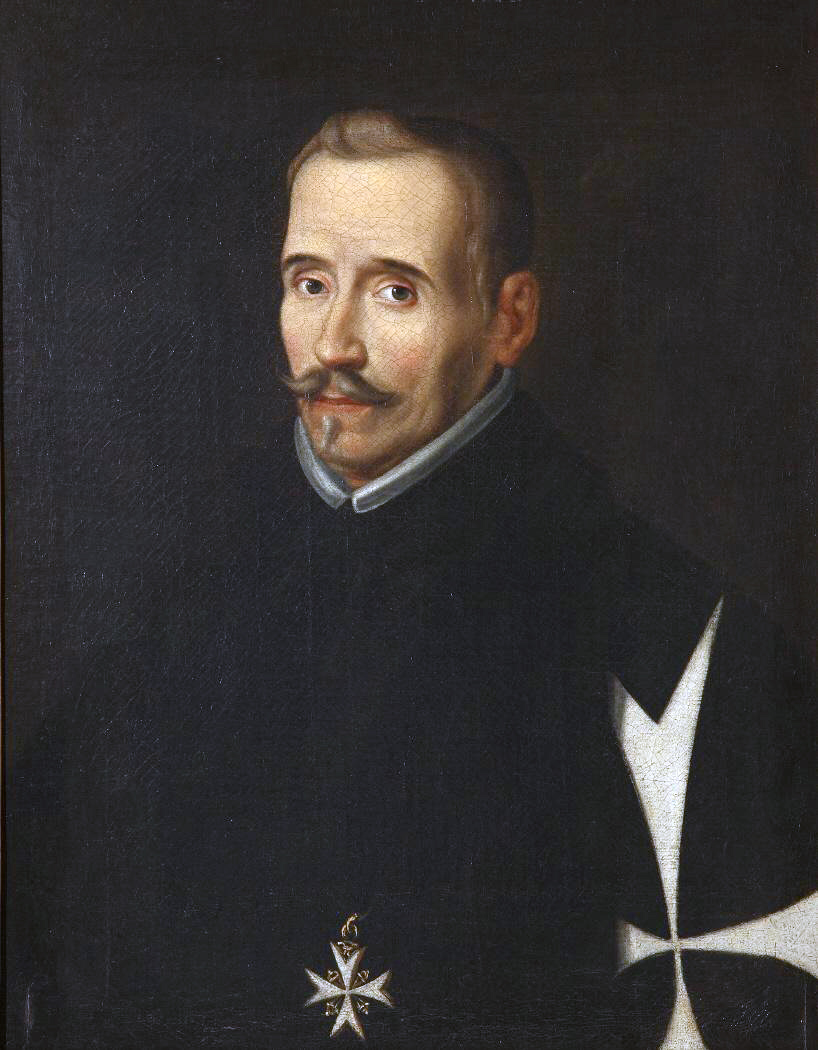 Retrato de Lope de Vega. Obra atribuida a Eugenio Cajés (c. 1627)